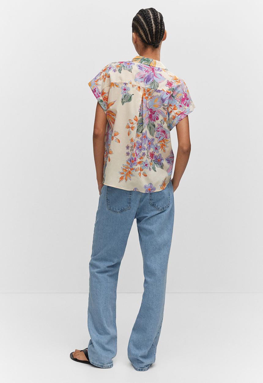 MANGO - Shirt hall - light beige