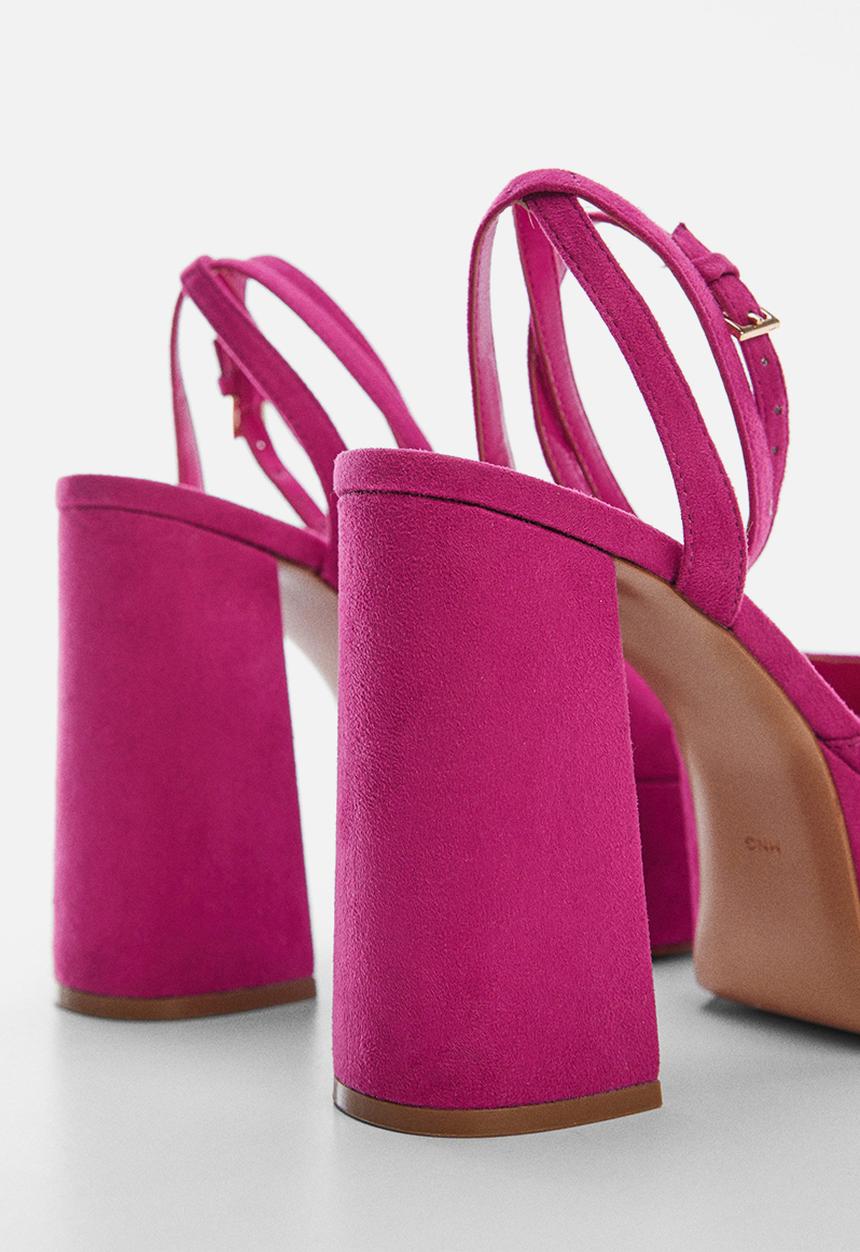 MANGO - Sou1 heel - bright pink