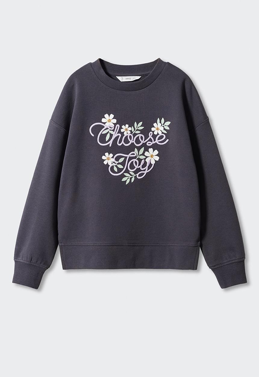 MANGO - Sweatshirt choose - charcoal