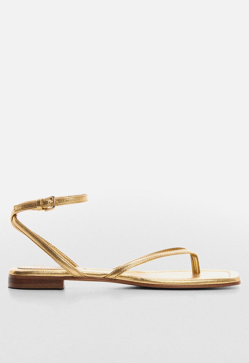 MANGO - March sandal - gold