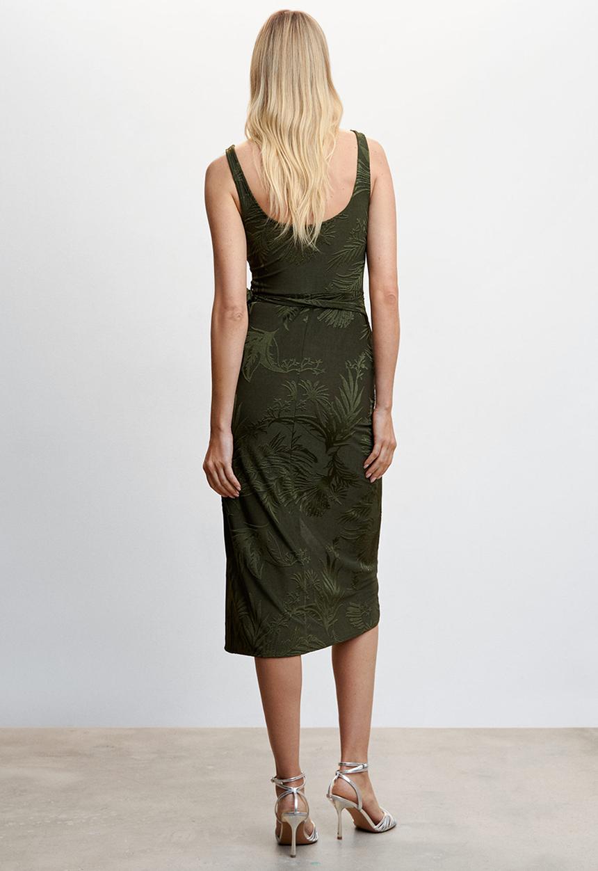 MANGO - Dress firna- green