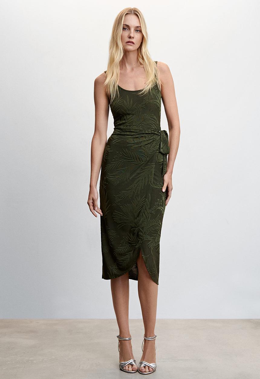 MANGO - Dress firna- green