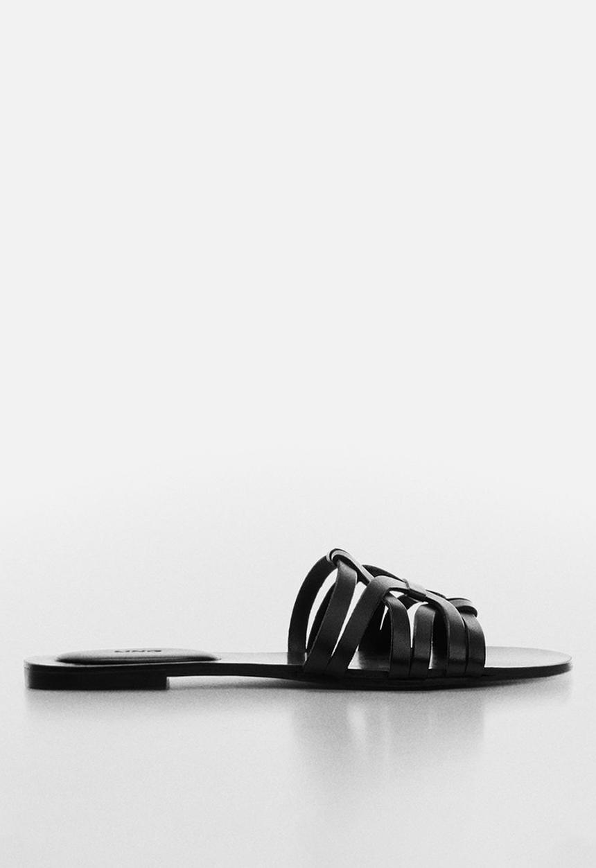MANGO - Piscal sandal - black