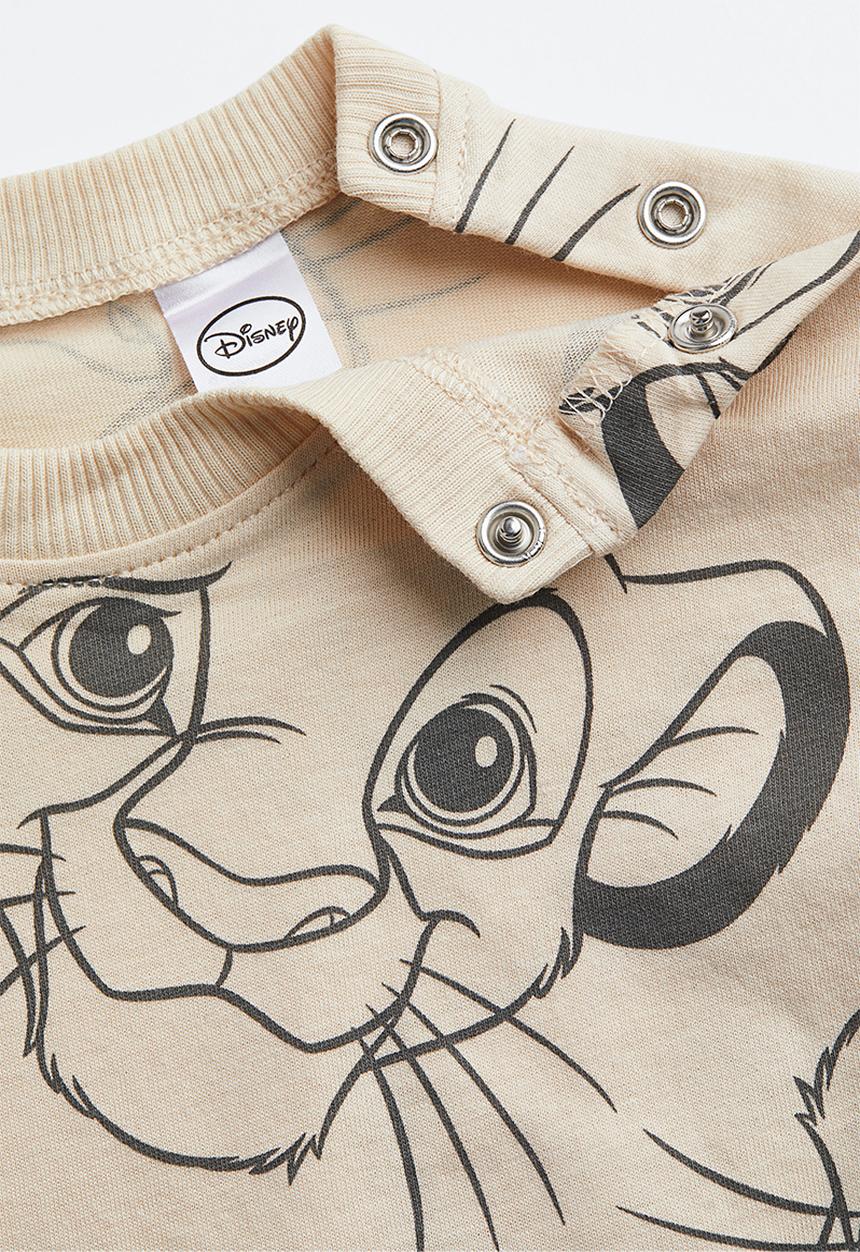 H&M - 2-piece printed set - grey/the lion king 