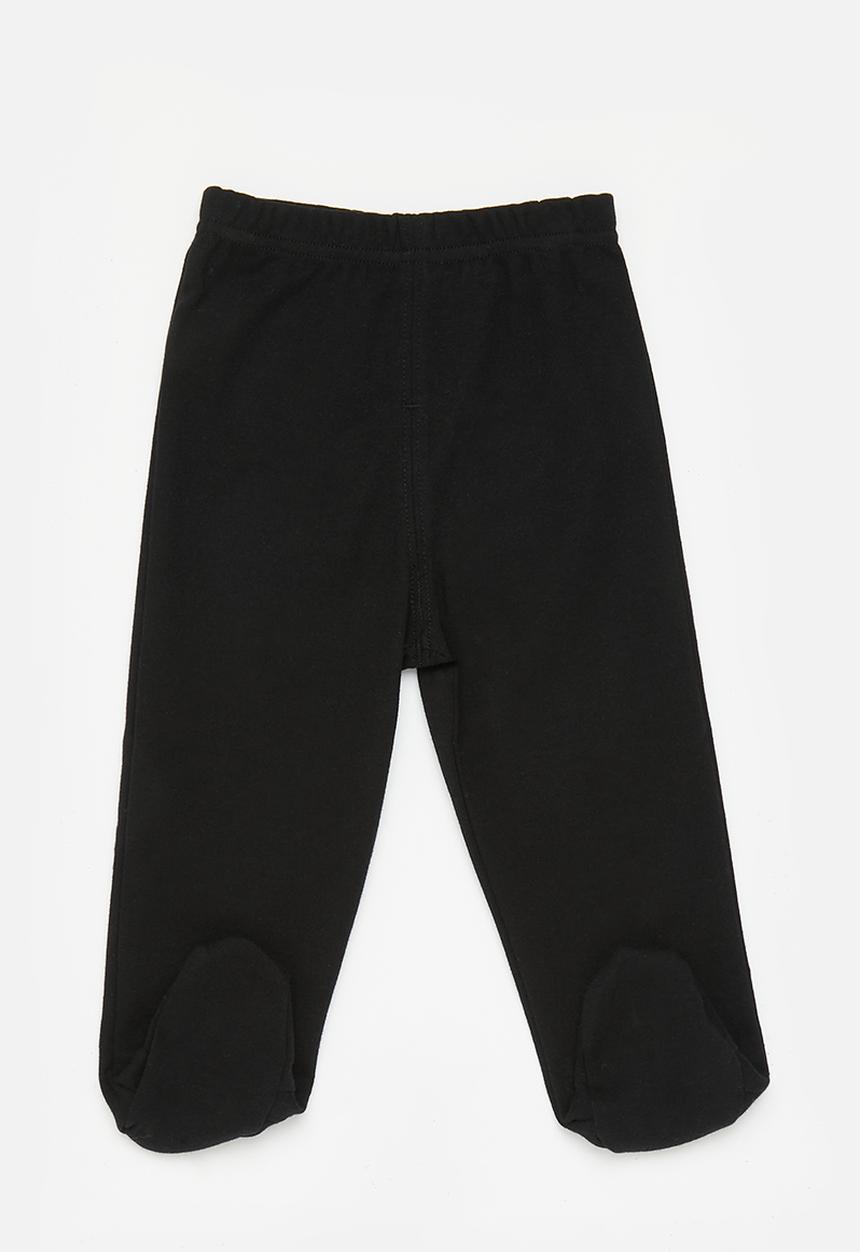Pop Candy - Footed leggings - black