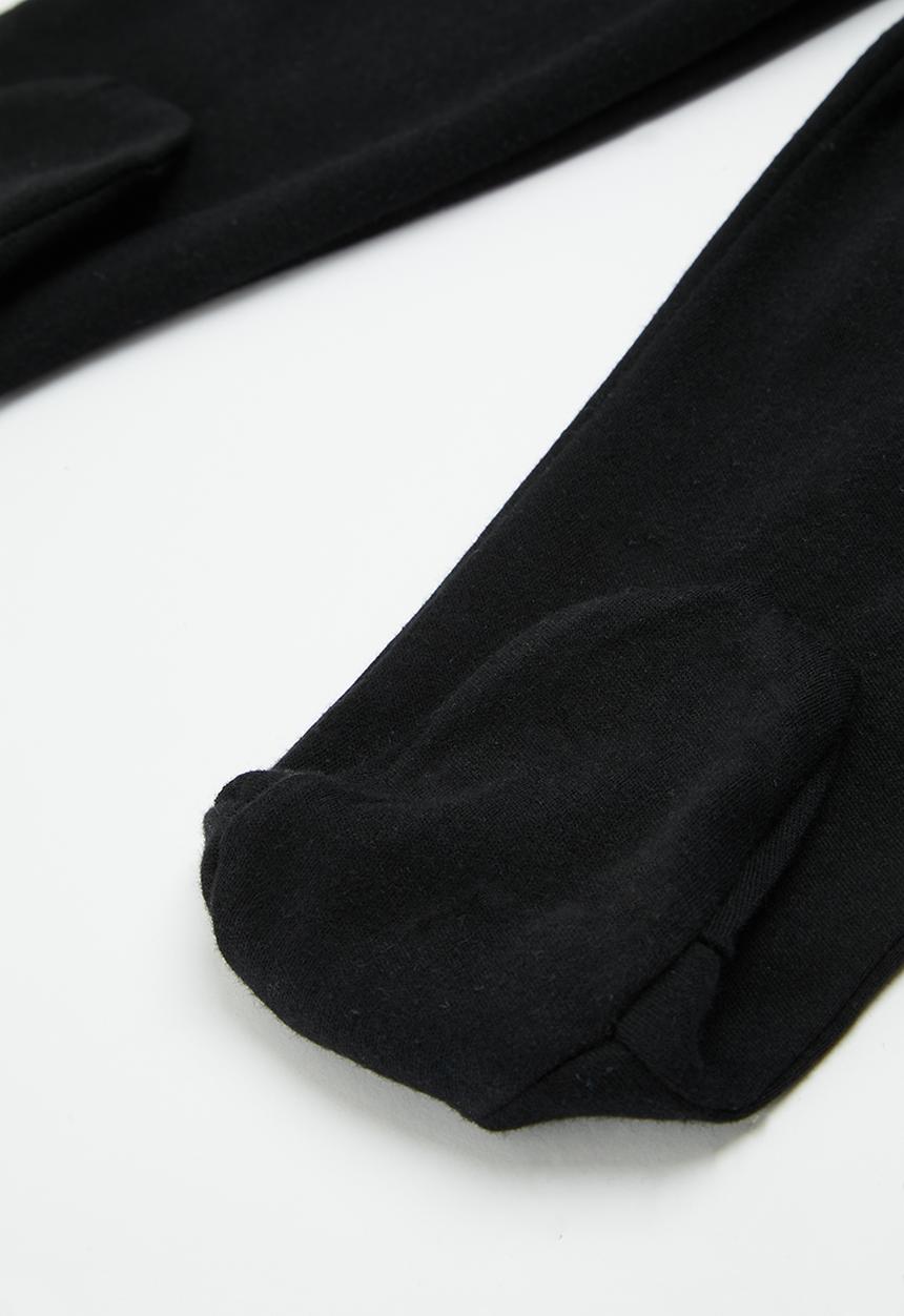 Pop Candy - Footed leggings - black