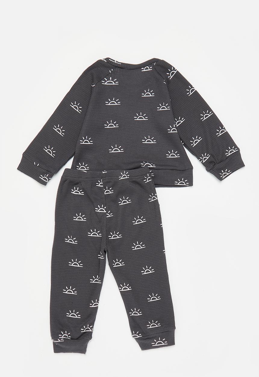 Pop Candy - Boys sweat top & bottom set - grey