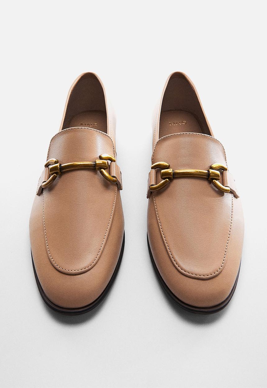 MANGO - Casino loafer - light/pastel pink