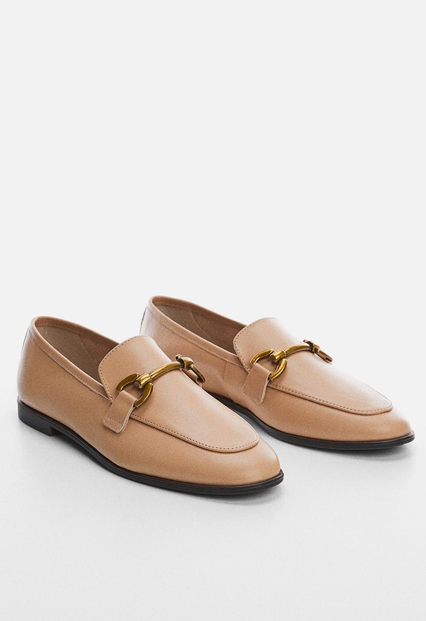 MANGO - Casino loafer - light/pastel pink