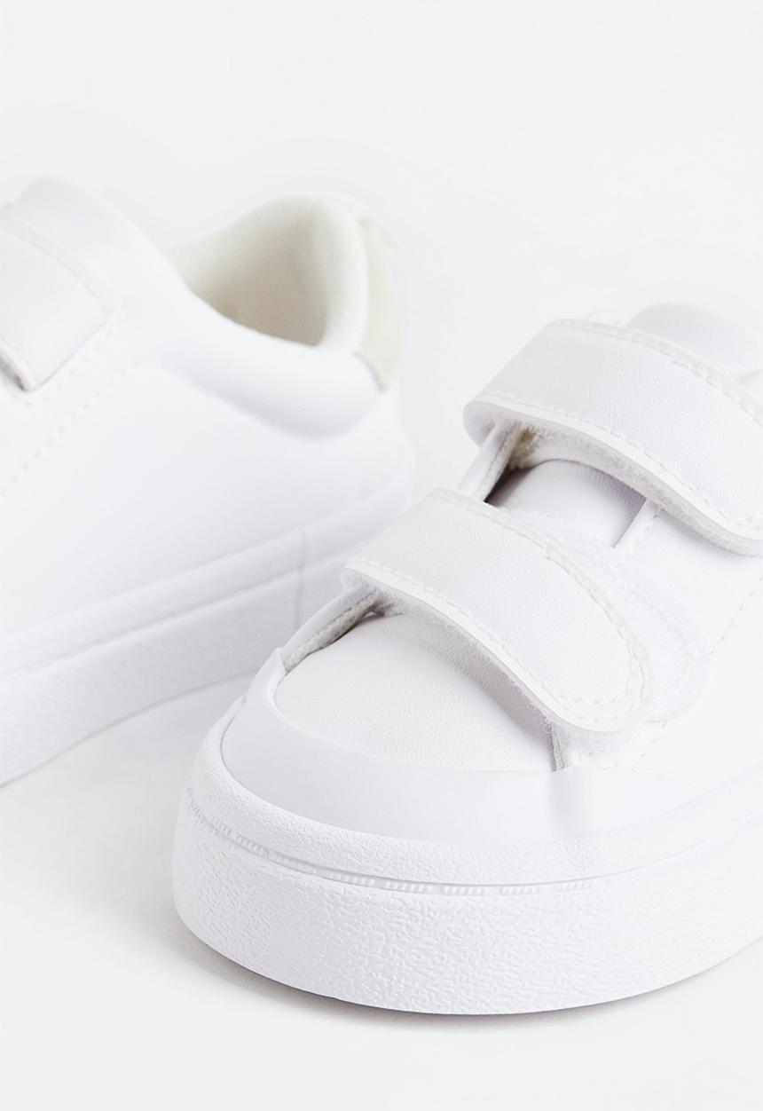 H&M - Trainers - white/beige