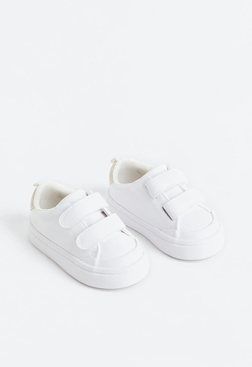 H&M - Trainers - white/beige