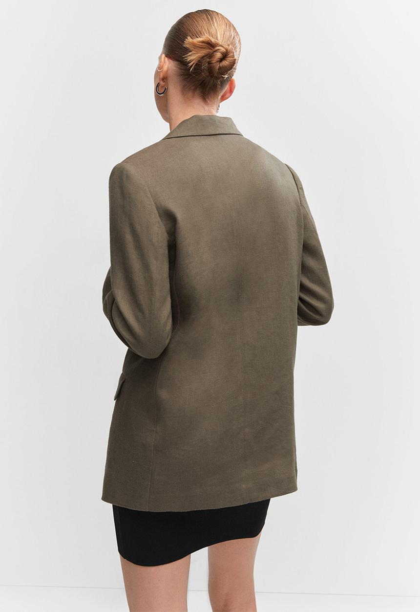 MANGO - Blazer paula - khaki