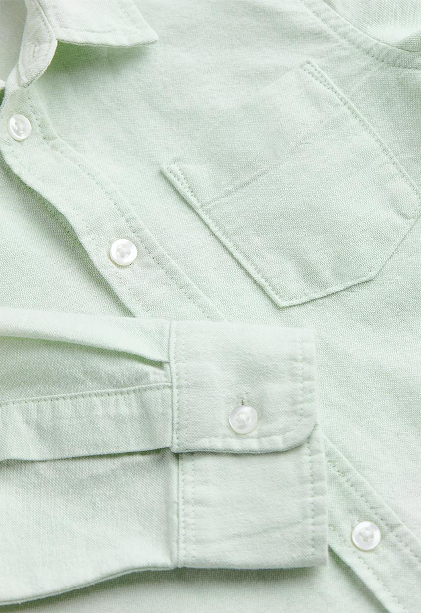 H&M - Cotton shirt - light green 