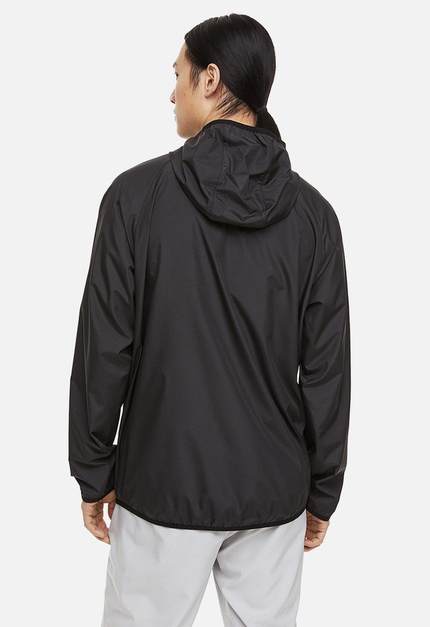 H&M - Regular fit sports windbreaker - black