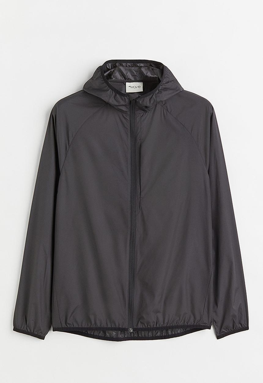 H&M - Regular fit sports windbreaker - black