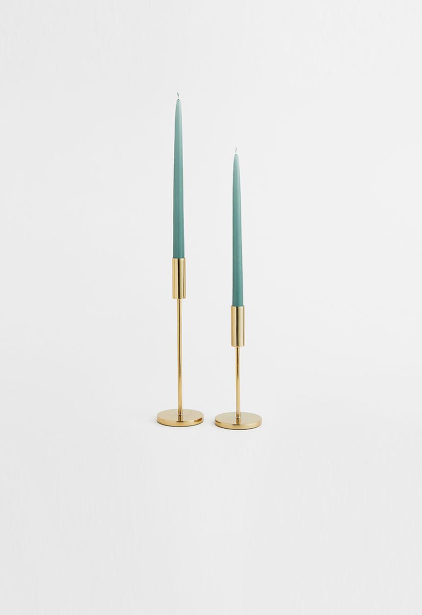 H&M - Tall candlestick - gold-coloured 