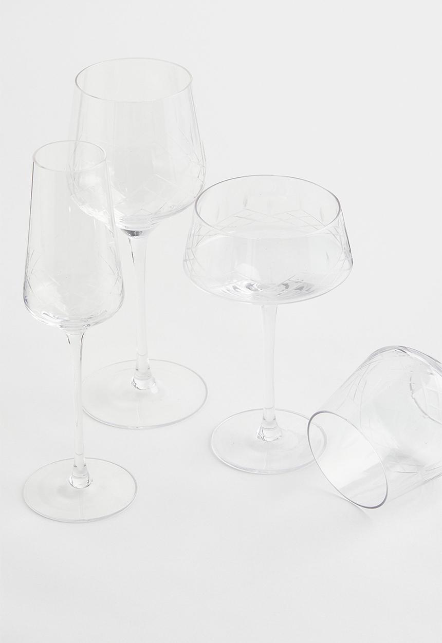 H&M - Tumbler - clear glass