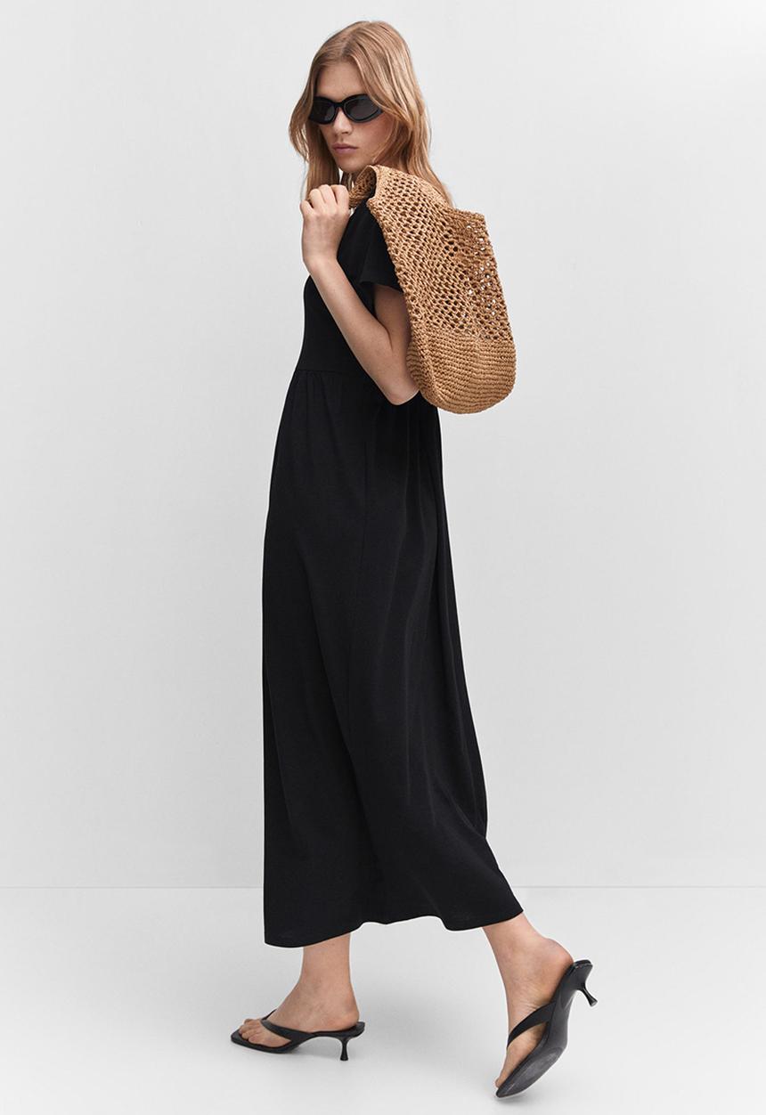 MANGO - Dress Gisal - Black
