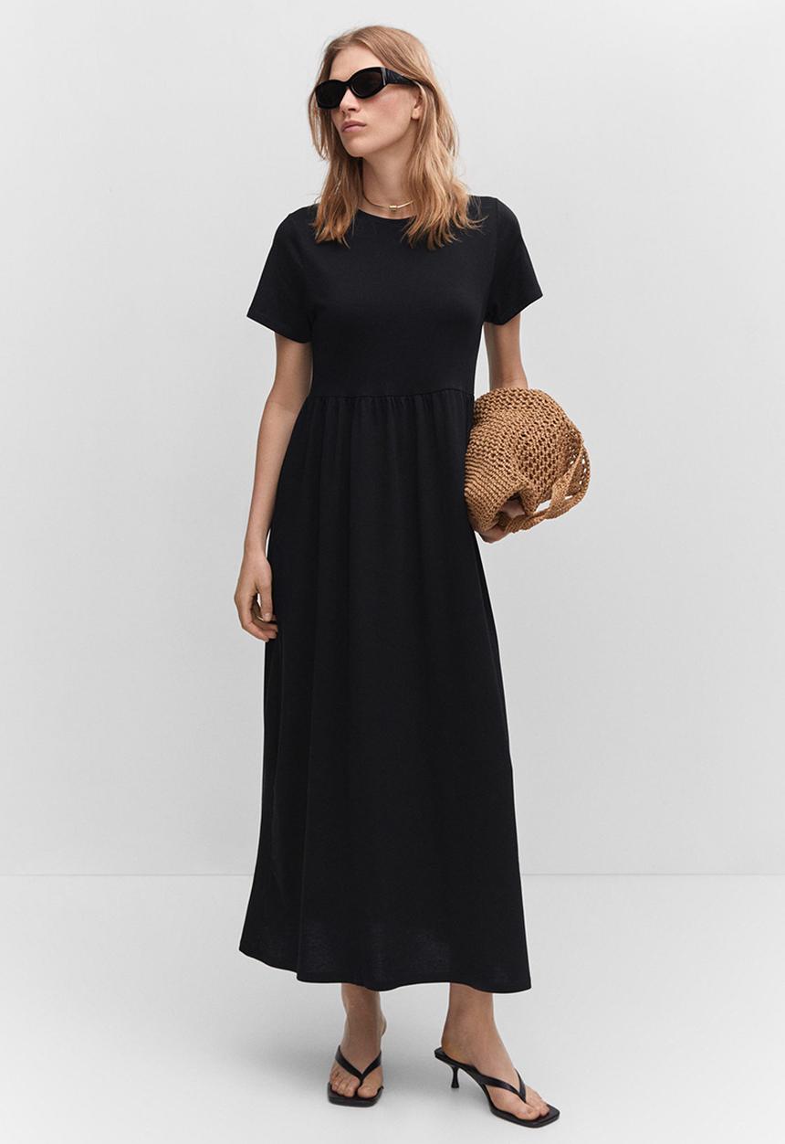 MANGO - Dress Gisal - Black