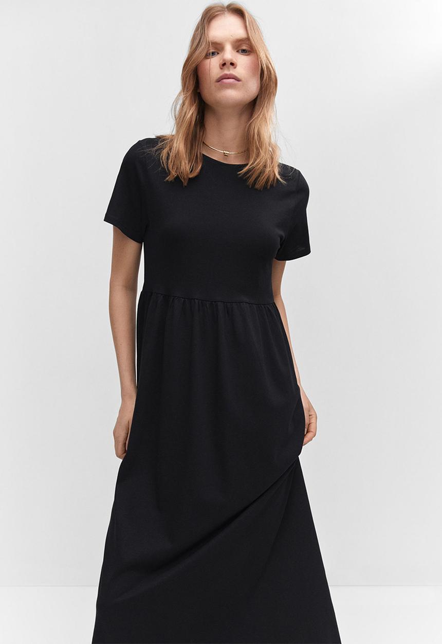 MANGO - Dress Gisal - Black