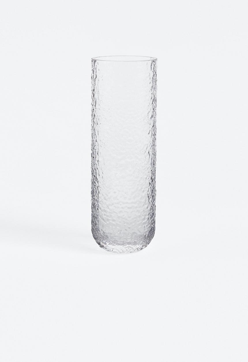 H&M - Glass vase - clear glass 