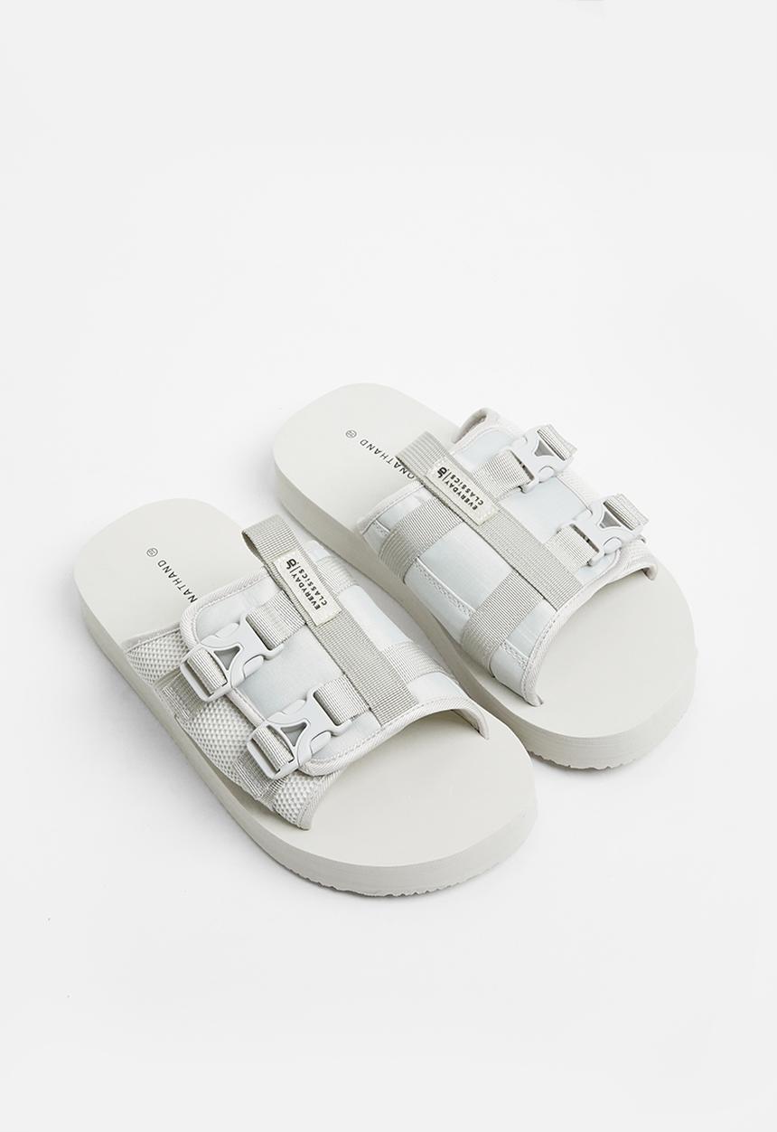 Jonathan D - J jack nylon & mesh sandal - fog