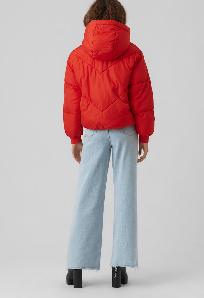Vero Moda - Vmbeverly short jacket boos cp - goji berry