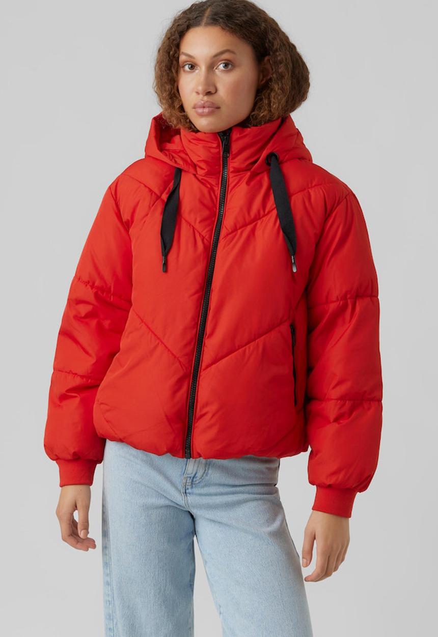 Vero Moda - Vmbeverly short jacket boos cp - goji berry