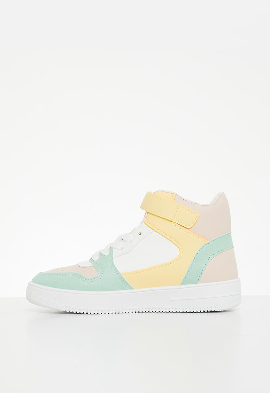 Pierre Cardin - Asher colour block hi-top -  multi
