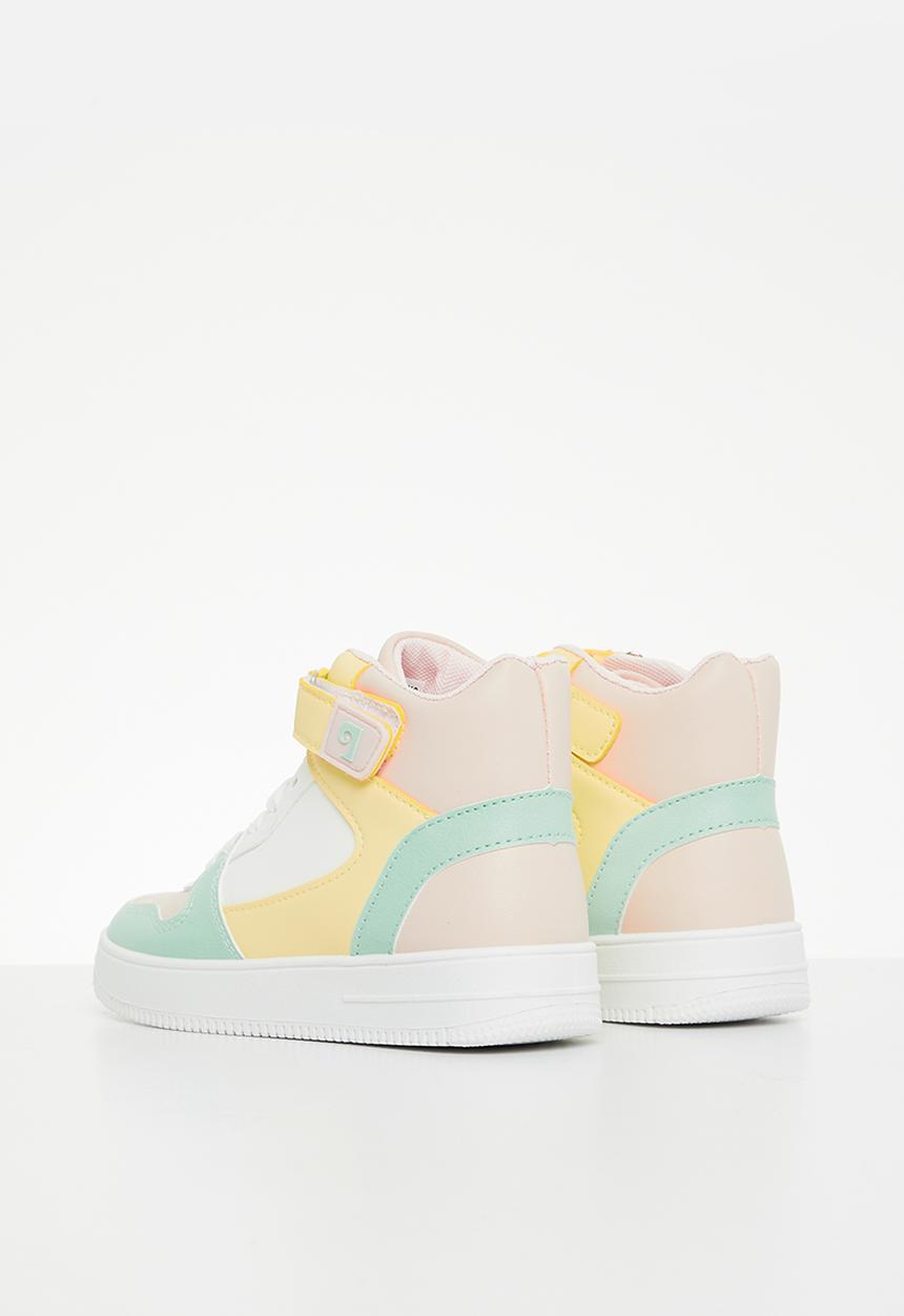 Pierre Cardin - Asher colour block hi-top -  multi