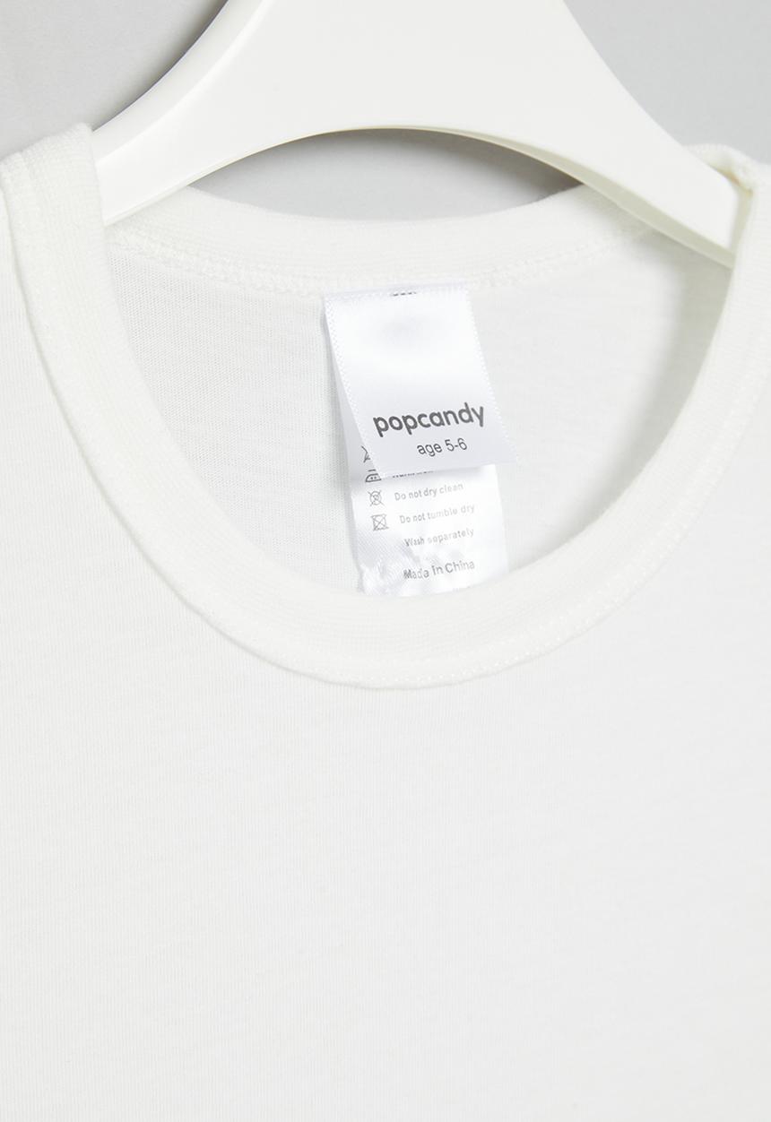 Pop Candy - Basic short sleeve t-shirt -white
