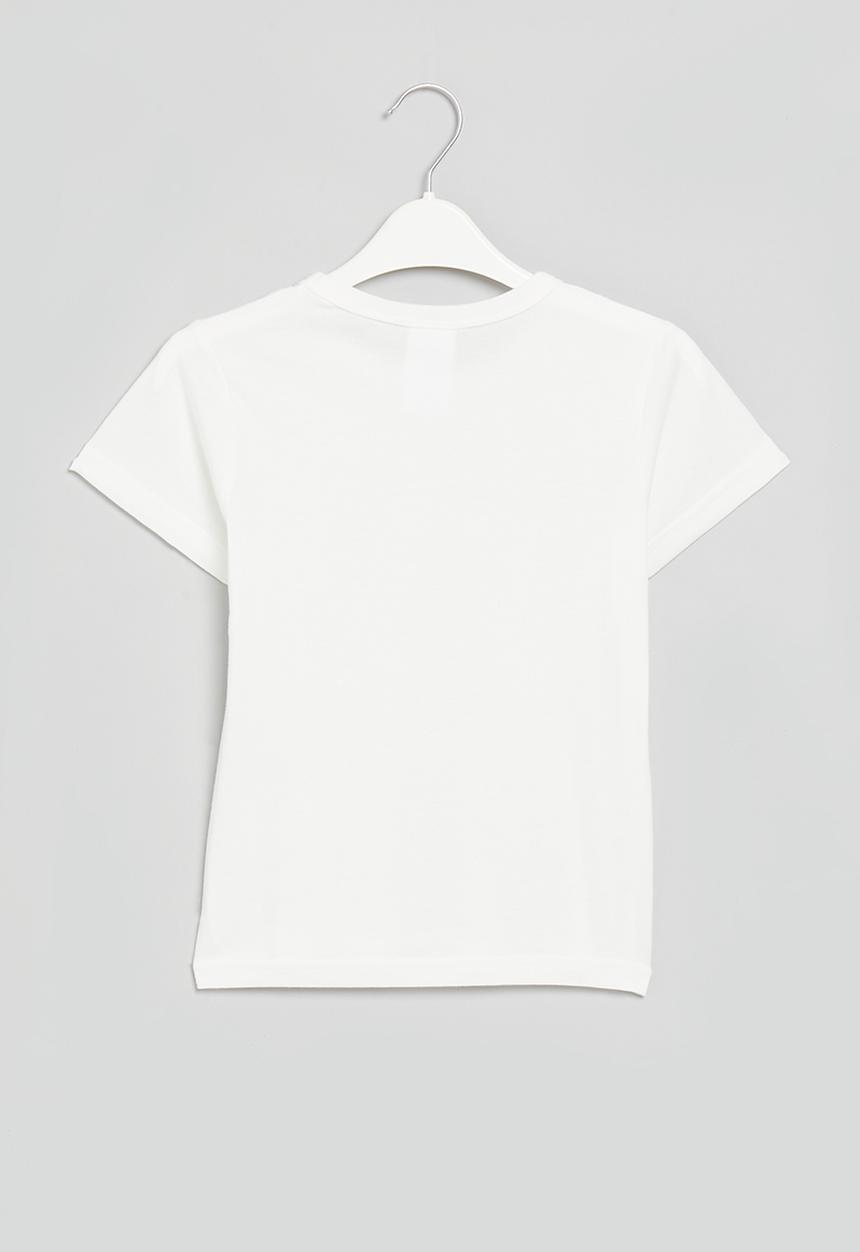 Pop Candy - Basic short sleeve t-shirt -white