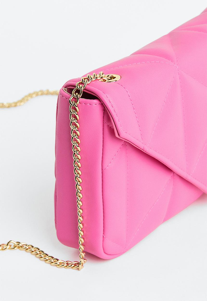 H&M - Quilted shoulder bag - pink