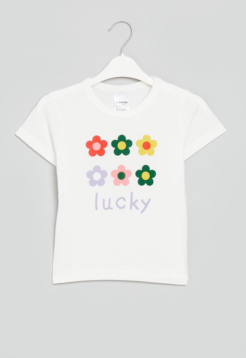 Pop Candy - Girls tee - white