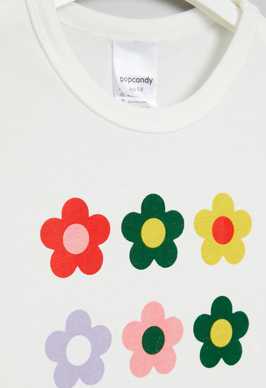 Pop Candy - Girls tee - white