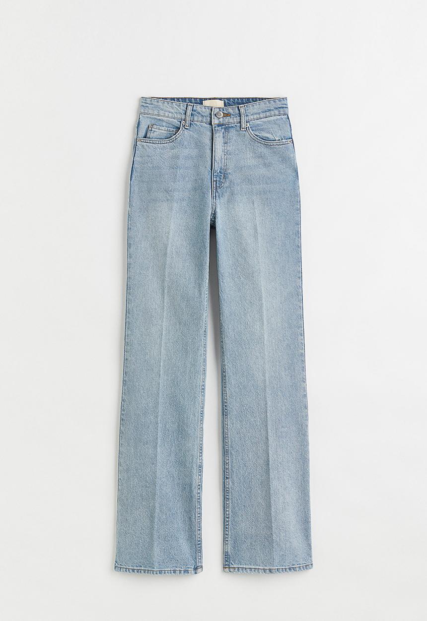 H&M - Straight jeans - light denim blue