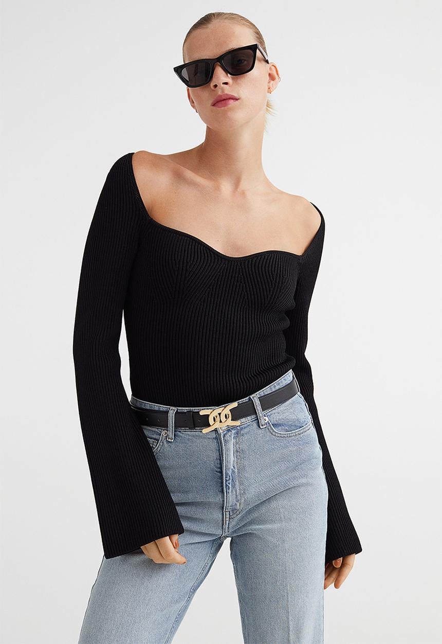 H&M - Straight jeans - light denim blue