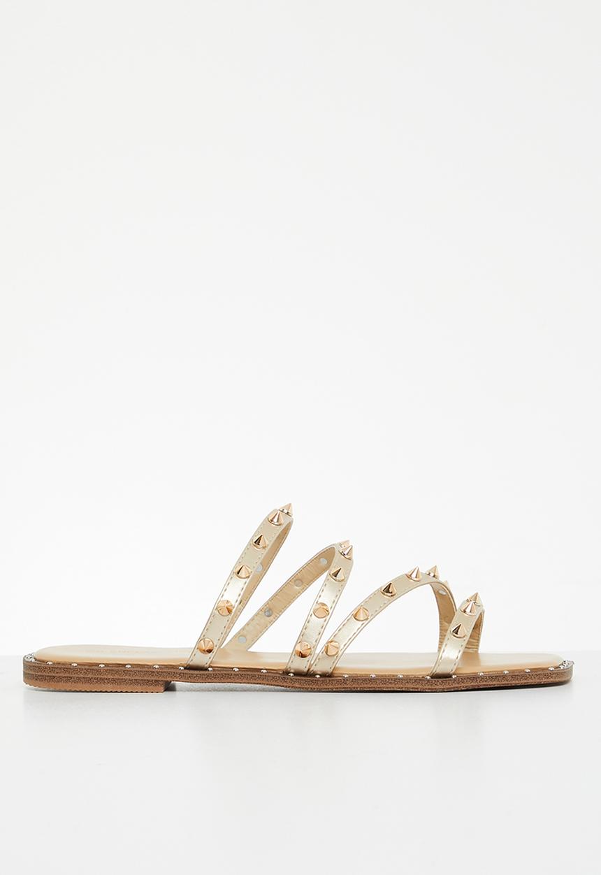 Superbalist - Bria studded sandal - gold