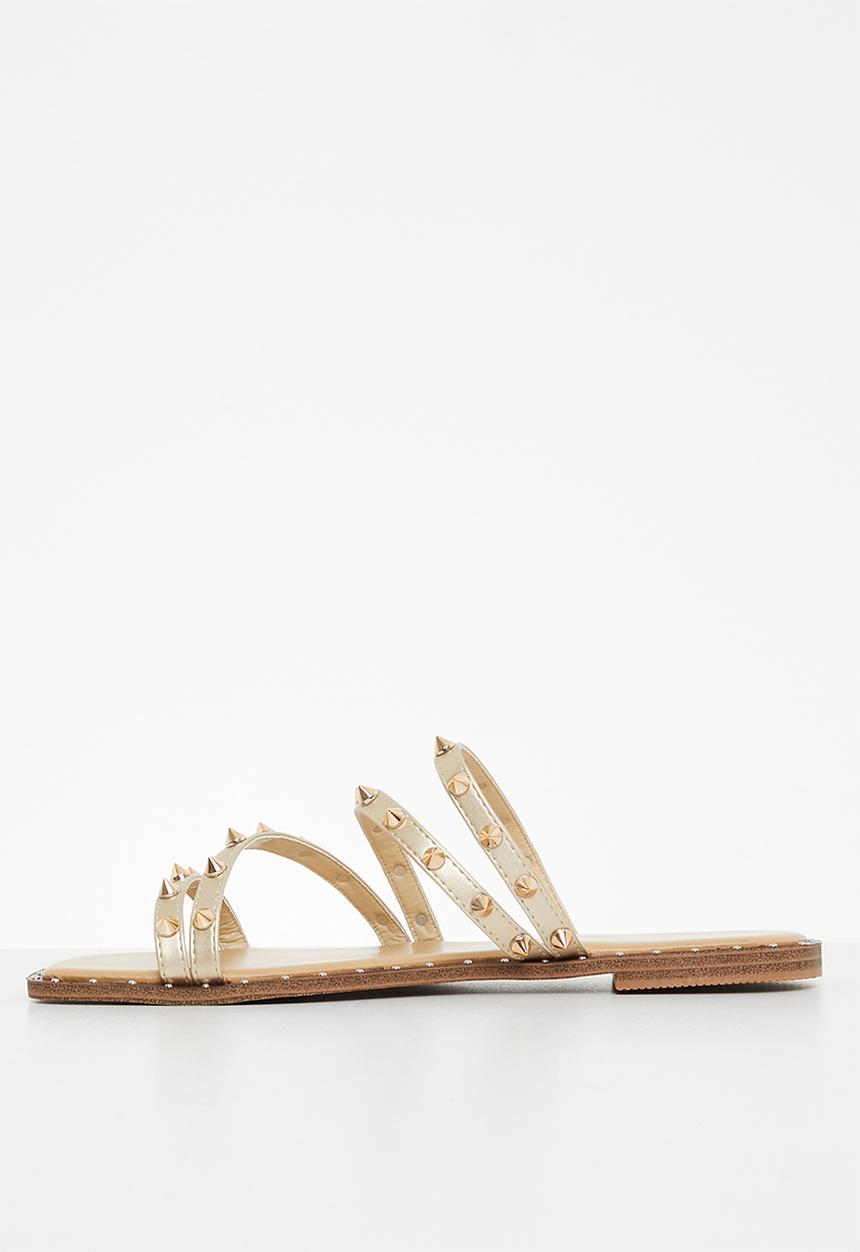 Superbalist - Bria studded sandal - gold