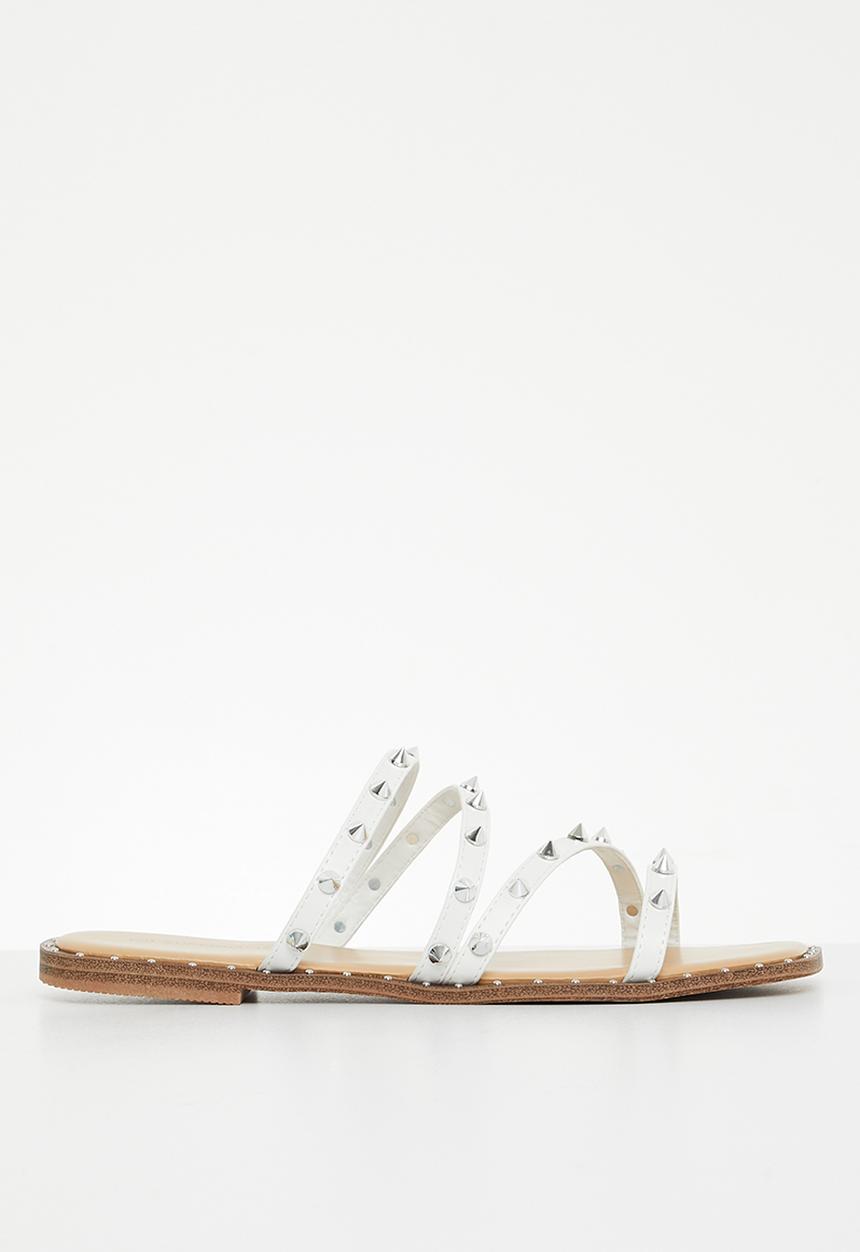 Superbalist - Bria studded sandal - white