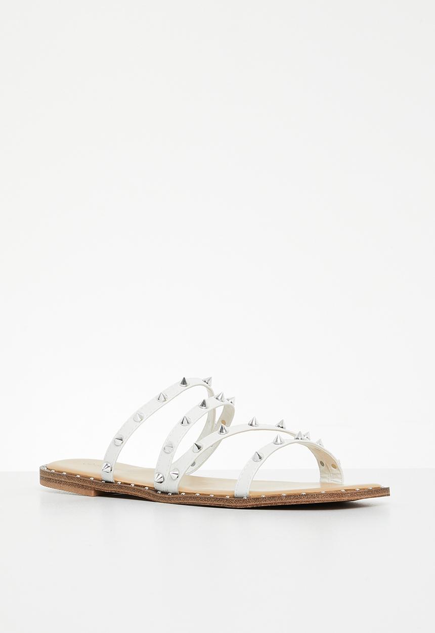 Superbalist - Bria studded sandal - white