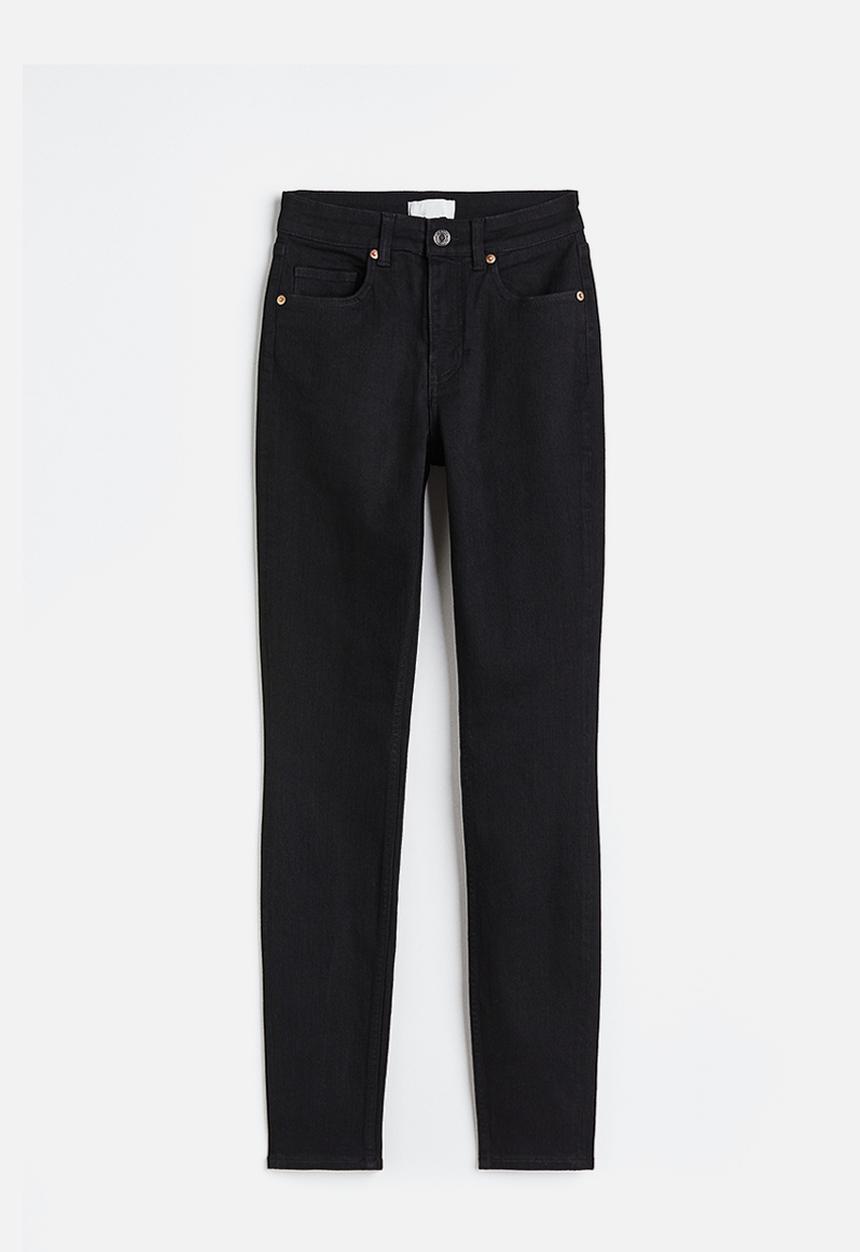 H&M - Skinny regular jeans - black