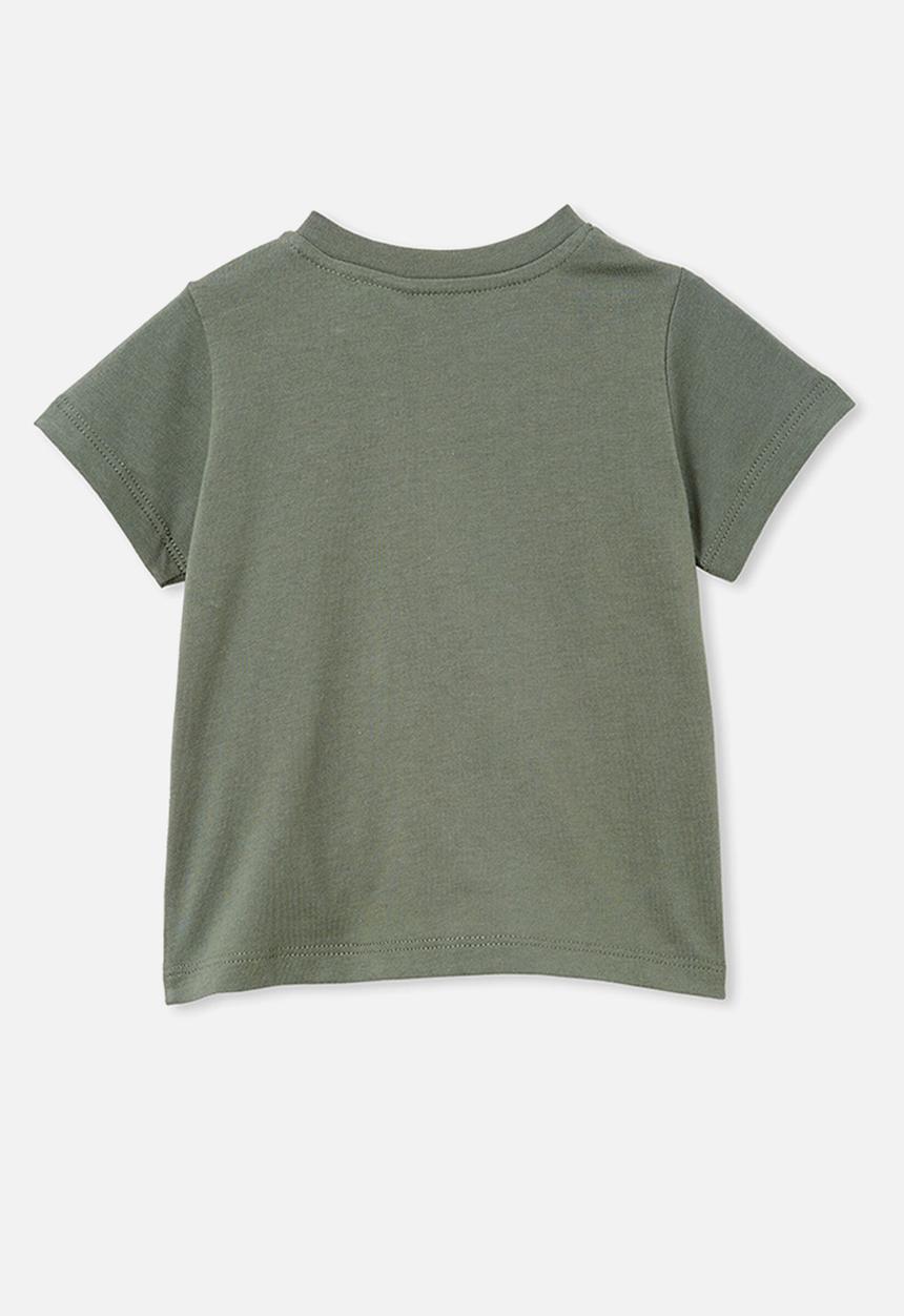 Cotton On - Jamie short sleeve tee-license - lcn has swag green/the yellow transformer