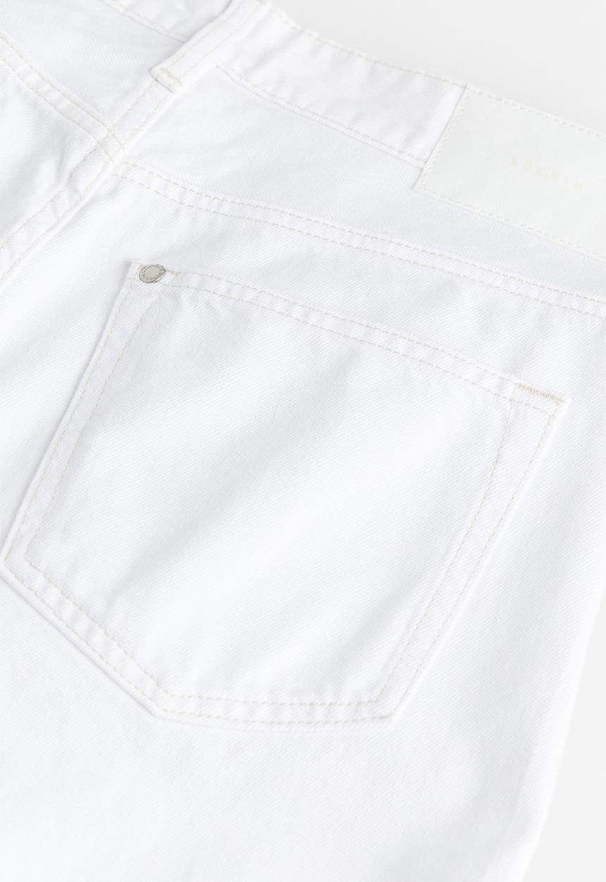 H&M - 90s baggy regular jeans - white