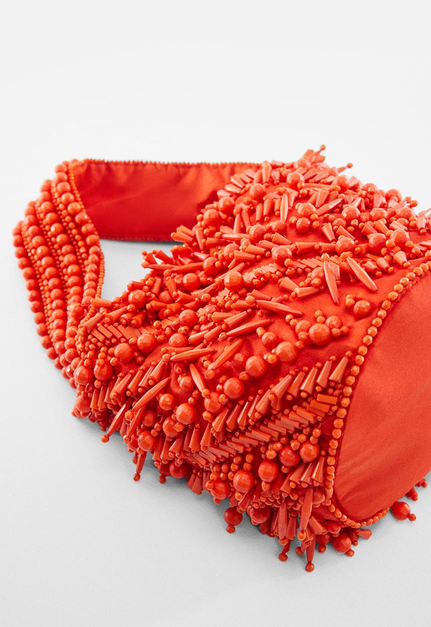 MANGO - Bag peralada - orange