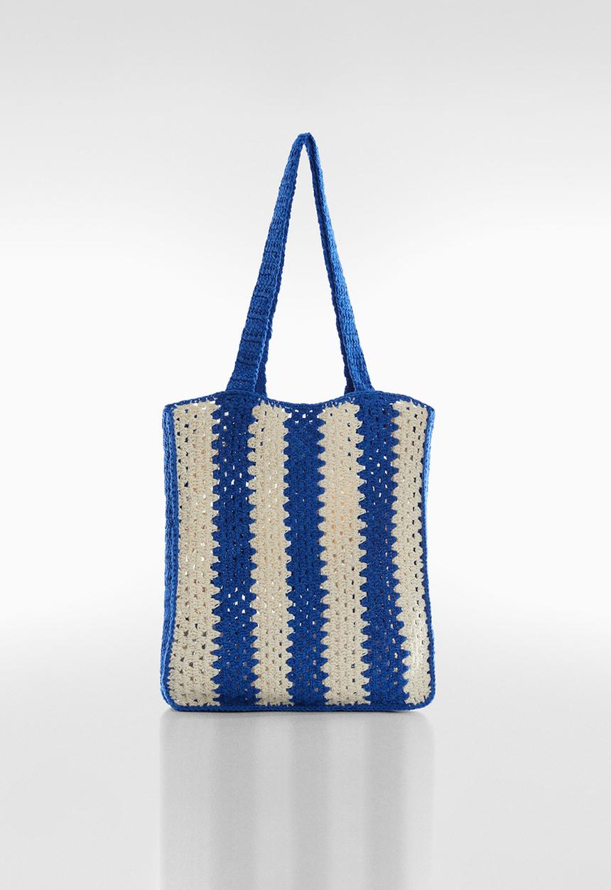 MANGO - Bag paloma - blue