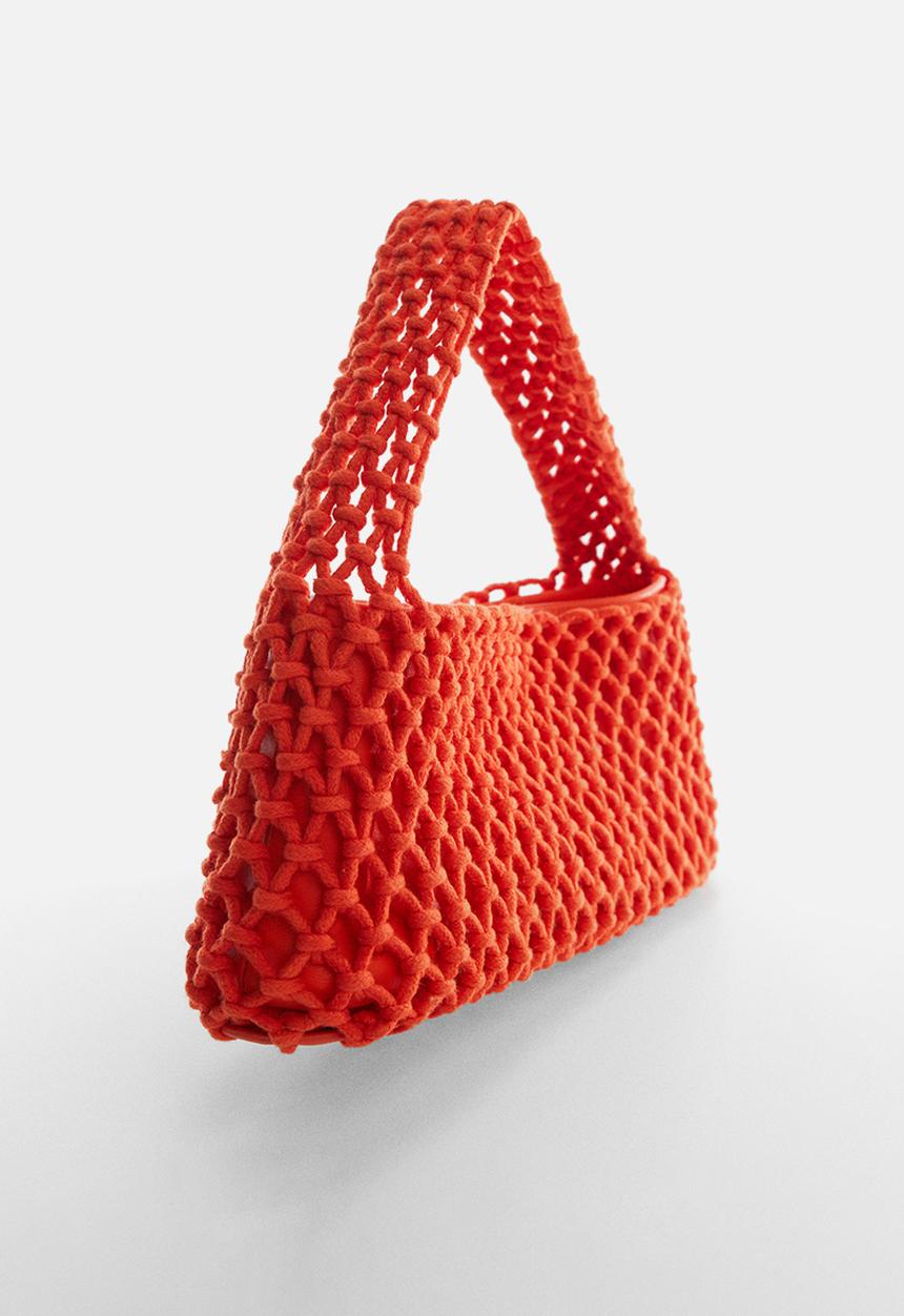 MANGO - Bag delfina - orange