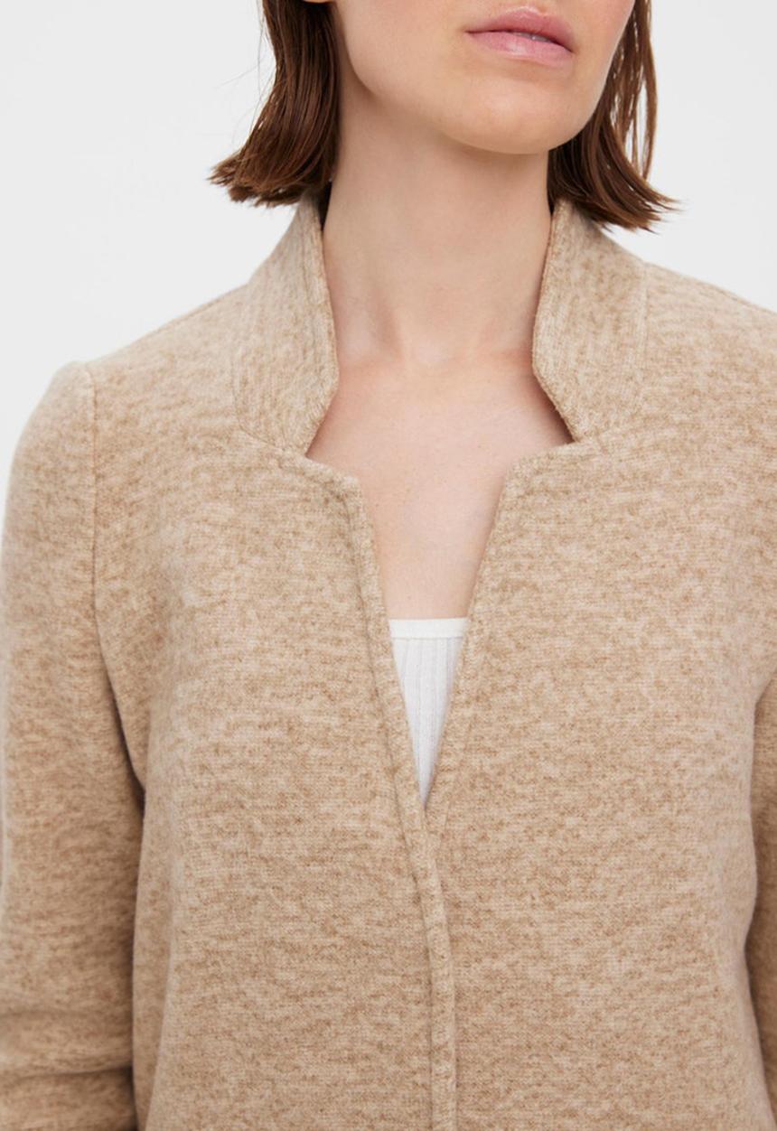 Vero Moda - Brushed katrine jacket - silver mink