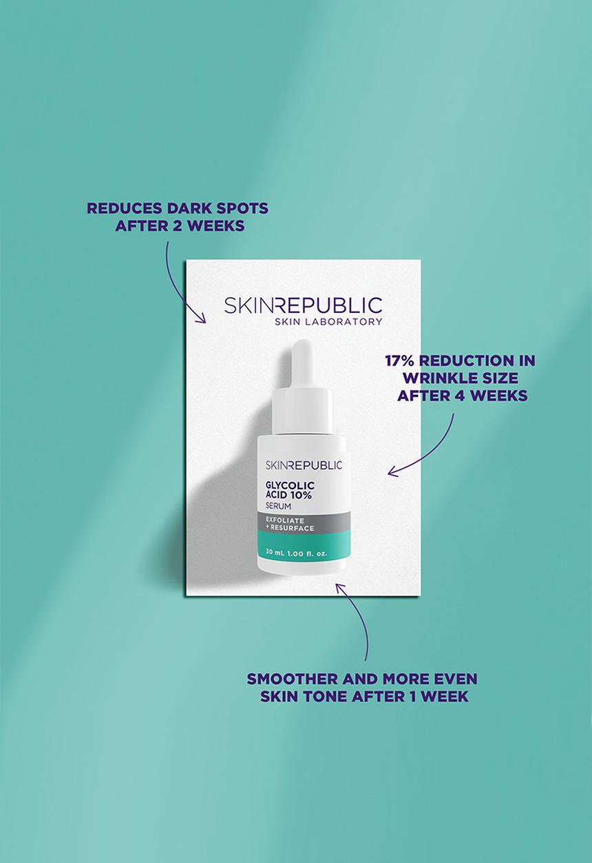 Skin Republic - Glycolic Acid 10% Serum
