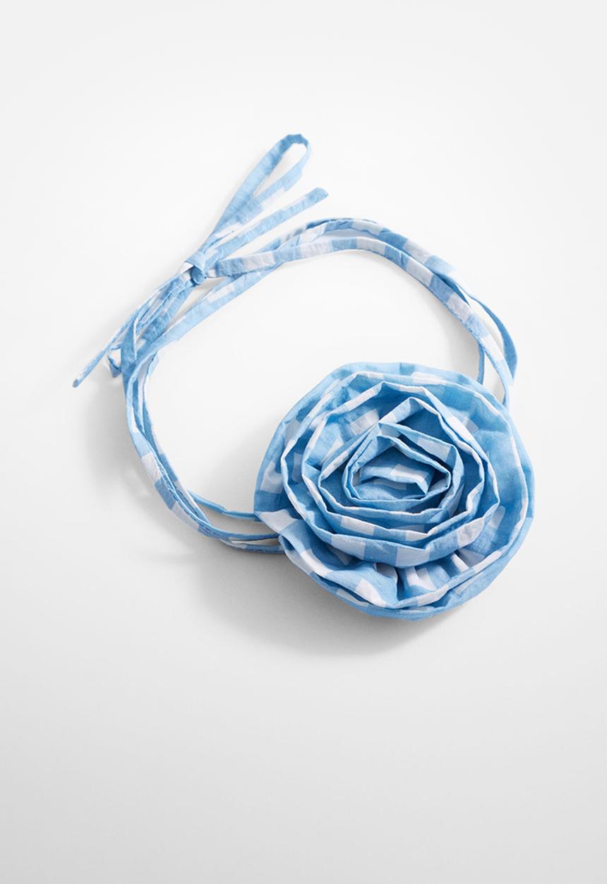 MANGO - Neck scarf matilda - sky blue